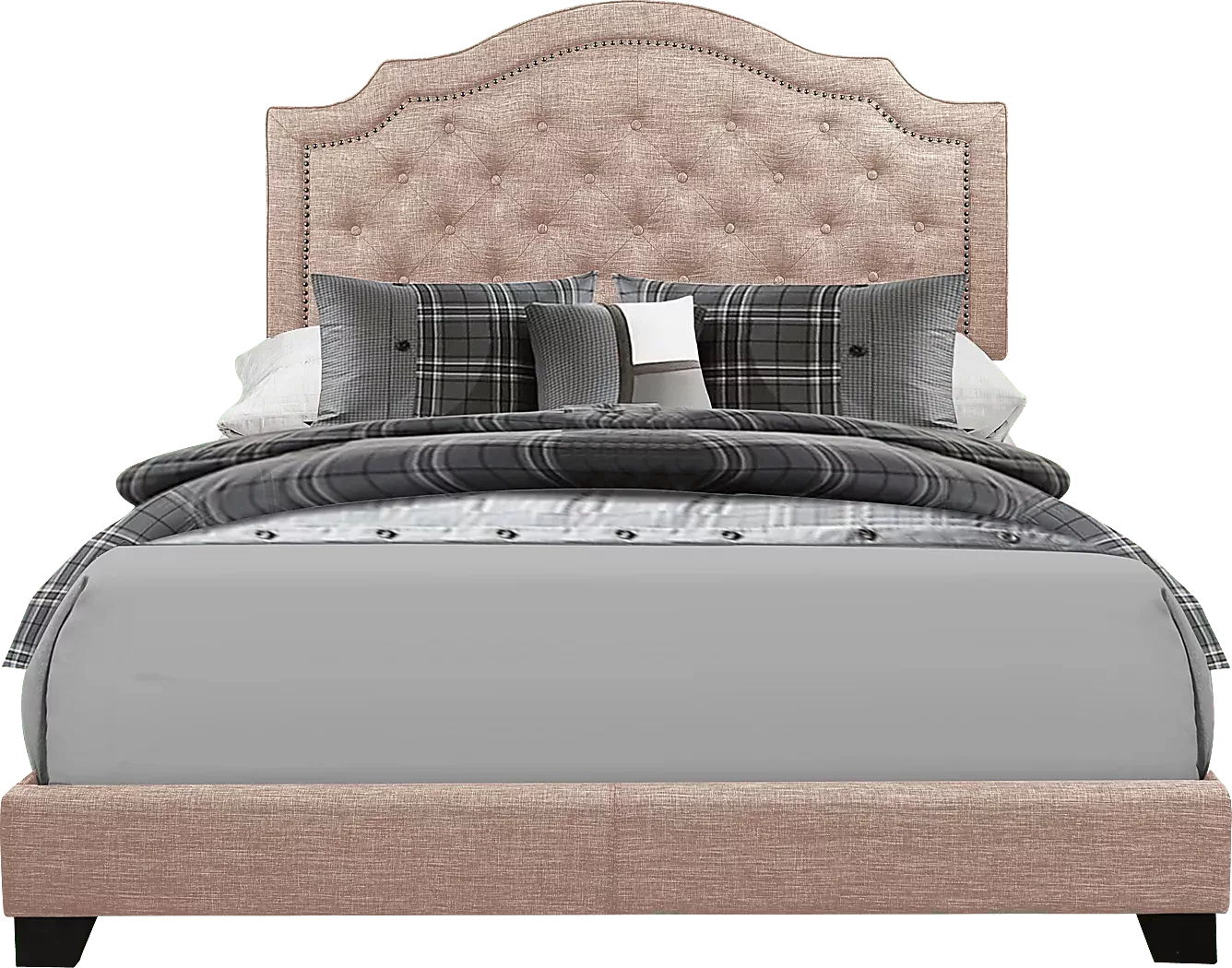 BowertonBeigeFullUpholsteredBed 1 BowertonBeigeFullUpholsteredBed