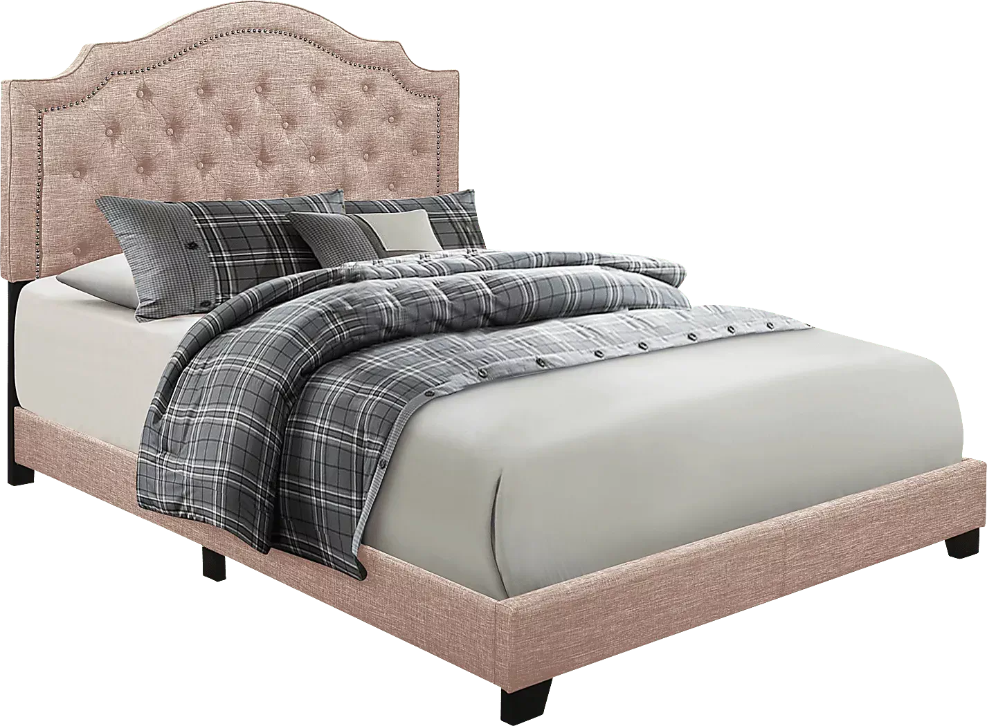 BowertonBeigeFullUpholsteredBed 3 BowertonBeigeFullUpholsteredBed