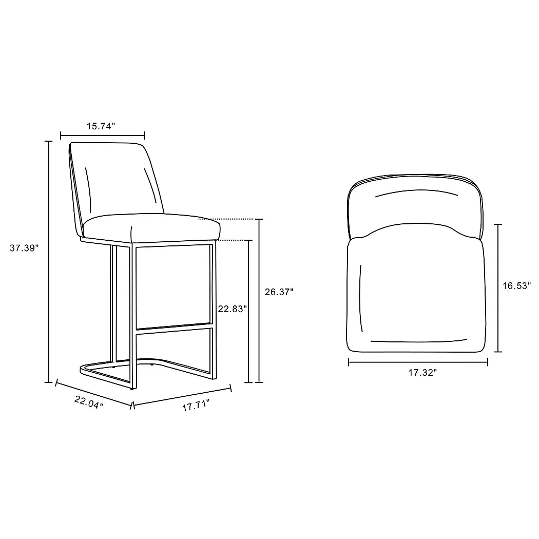 FoxianaWhiteCounterStool 10 FoxianaWhiteCounterStool