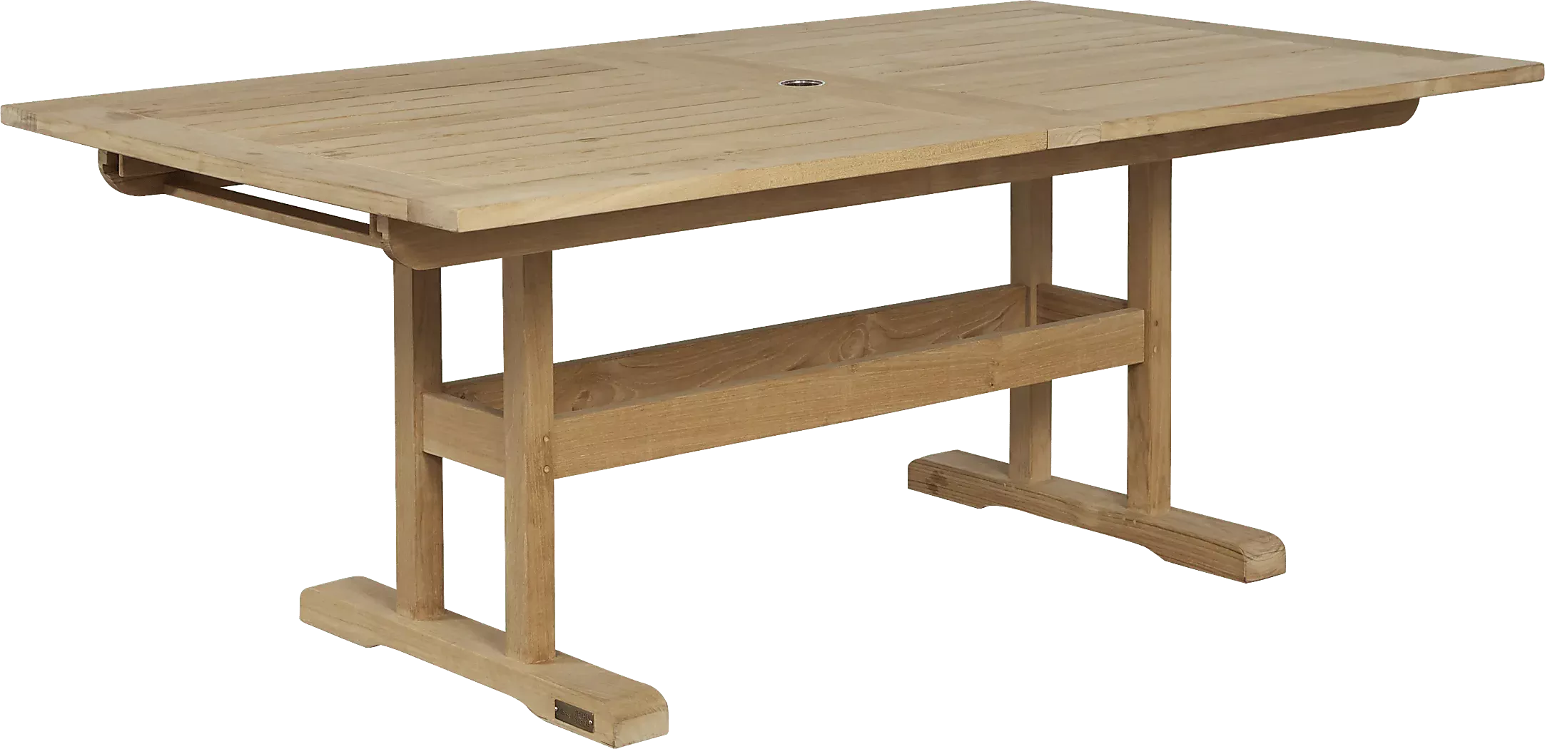 PleasantBayTeakRectangleExtensionOutdoorDiningTable 3 PleasantBayTeakRectangleExtensionOutdoorDiningTable