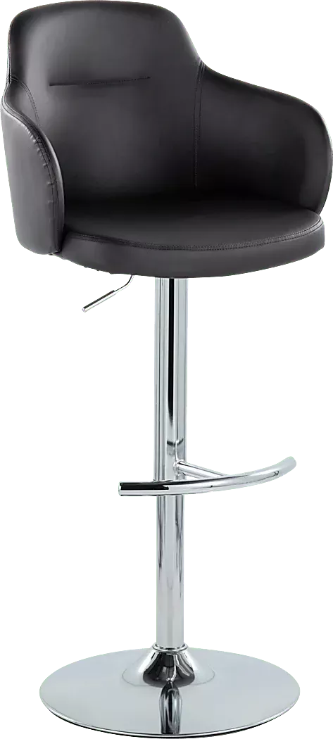 VitadaleIVBlackAdjustableSwivelBarstool,Setof2 3 VitadaleIVBlackAdjustableSwivelBarstool,Setof2