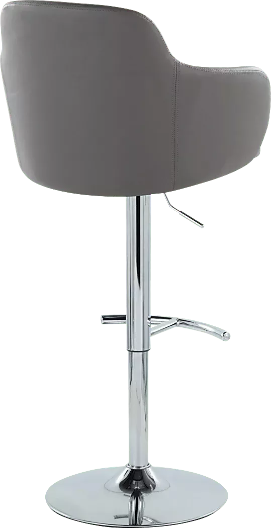VitadaleIVGrayAdjustableSwivelBarstool,Setof2 6 VitadaleIVGrayAdjustableSwivelBarstool,Setof2