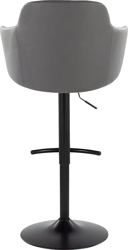 VitadaleVIGrayAdjustableSwivelBarstool,Setof2 5 VitadaleVIGrayAdjustableSwivelBarstool,Setof2