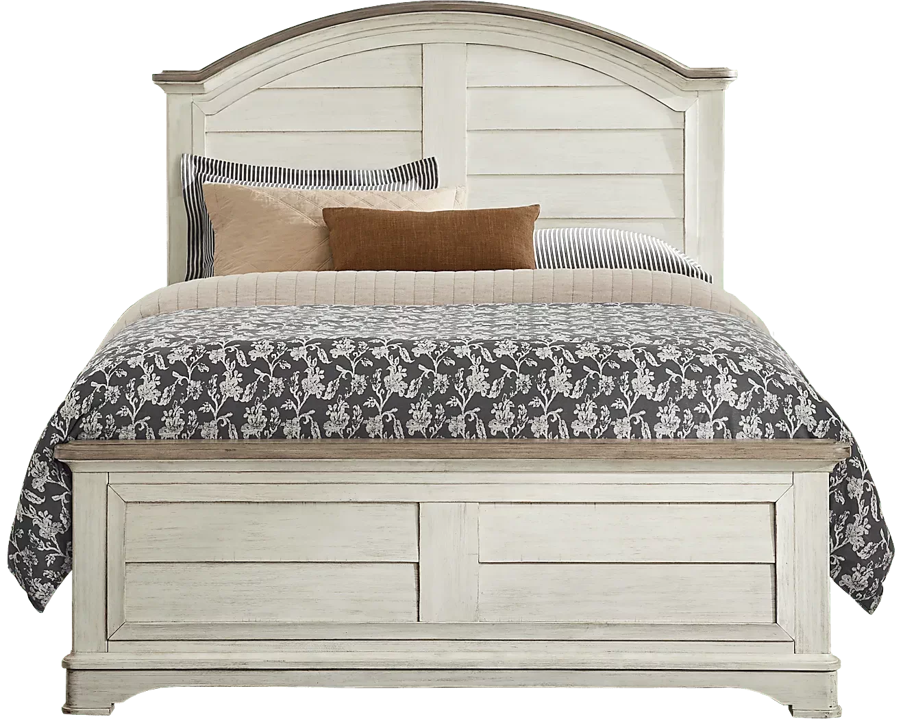 EdistoBayWhite3PcKingPanelBed 1 EdistoBayWhite5PcKingPanelBedroom