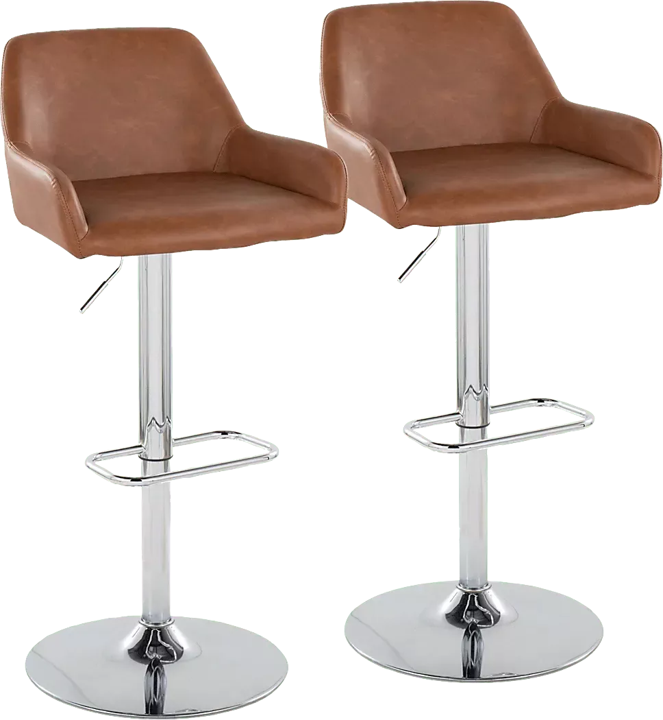 RimcrestIXCamelAdjustableSwivelBarstool,Setof2 1 RimcrestIXCamelAdjustableSwivelBarstool,Setof2
