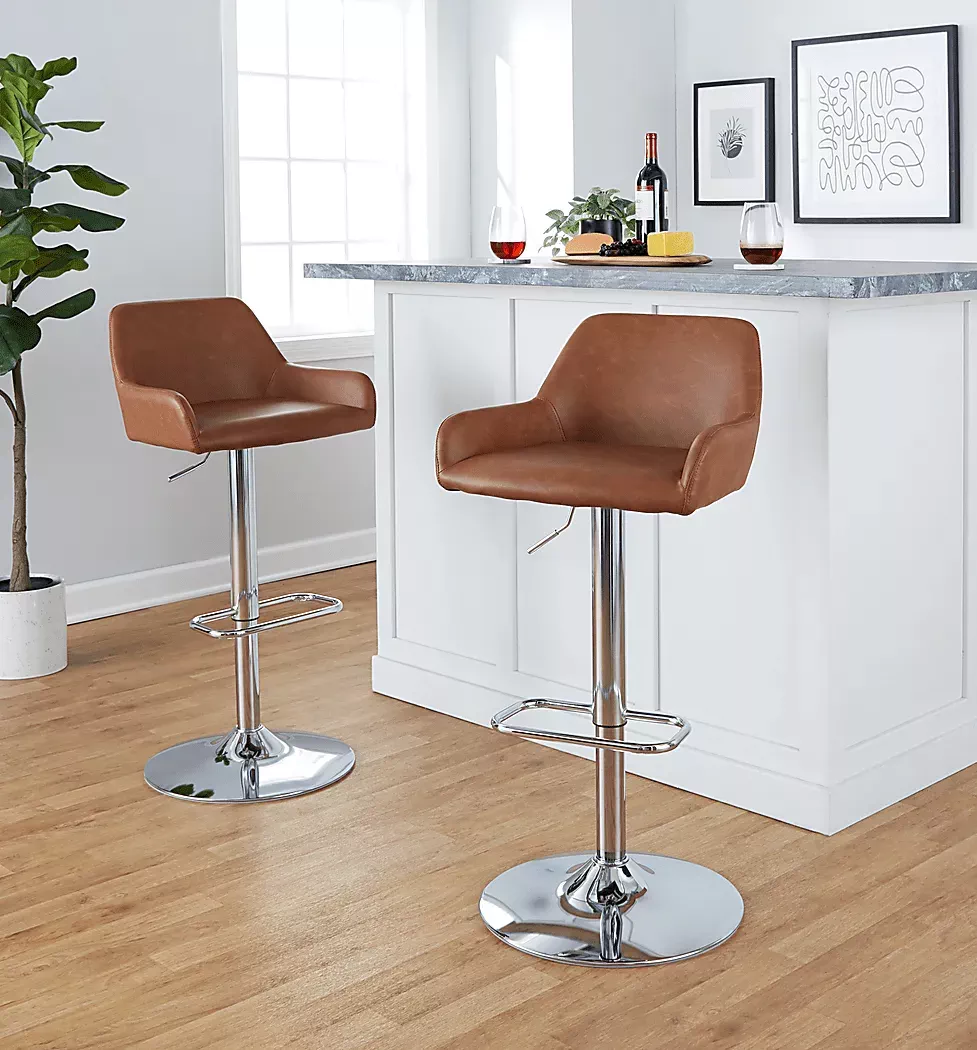 RimcrestIXCamelAdjustableSwivelBarstool,Setof2 2 RimcrestIXCamelAdjustableSwivelBarstool,Setof2