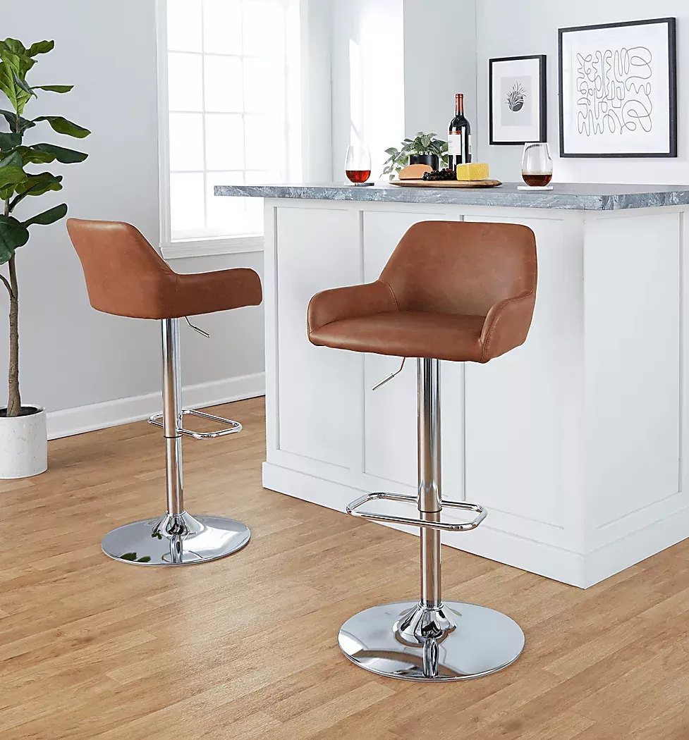 RimcrestIXCamelAdjustableSwivelBarstool,Setof2 3 RimcrestIXCamelAdjustableSwivelBarstool,Setof2