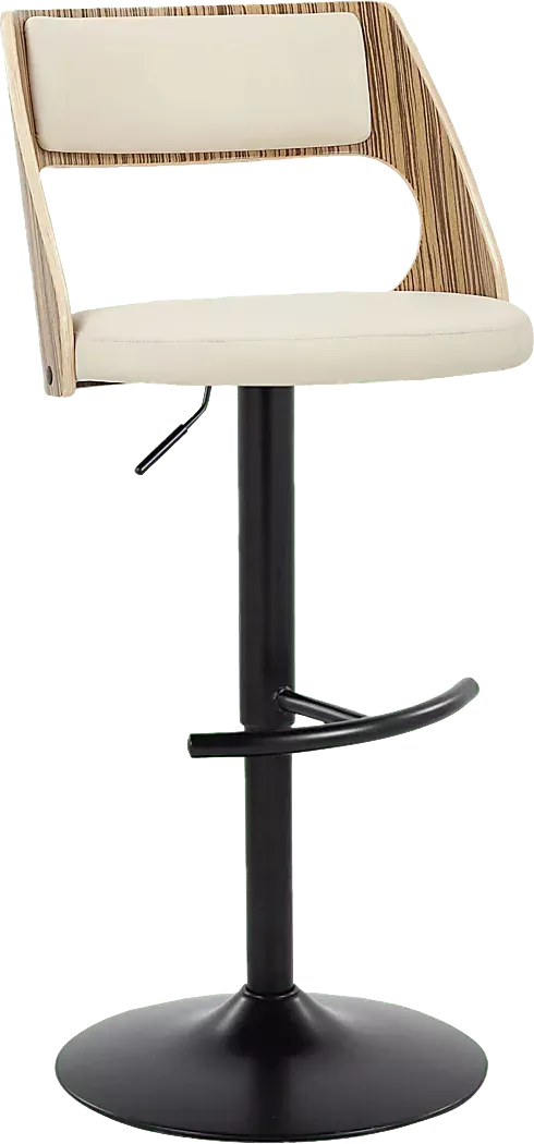 WoodsteadIICreamAdjustableSwivelBarstool,Setof2 3 WoodsteadIICreamAdjustableSwivelBarstool,Setof2