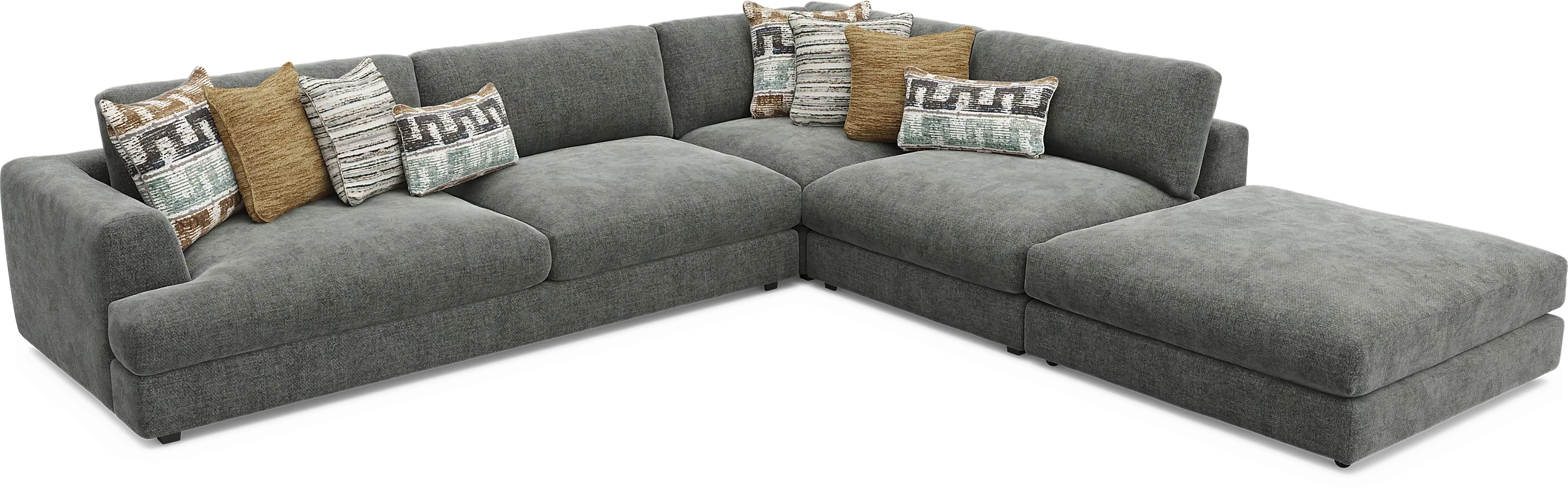 Montecito7PcLivingRoomSet 4 Montecito4PcLeftArmSofaSectional