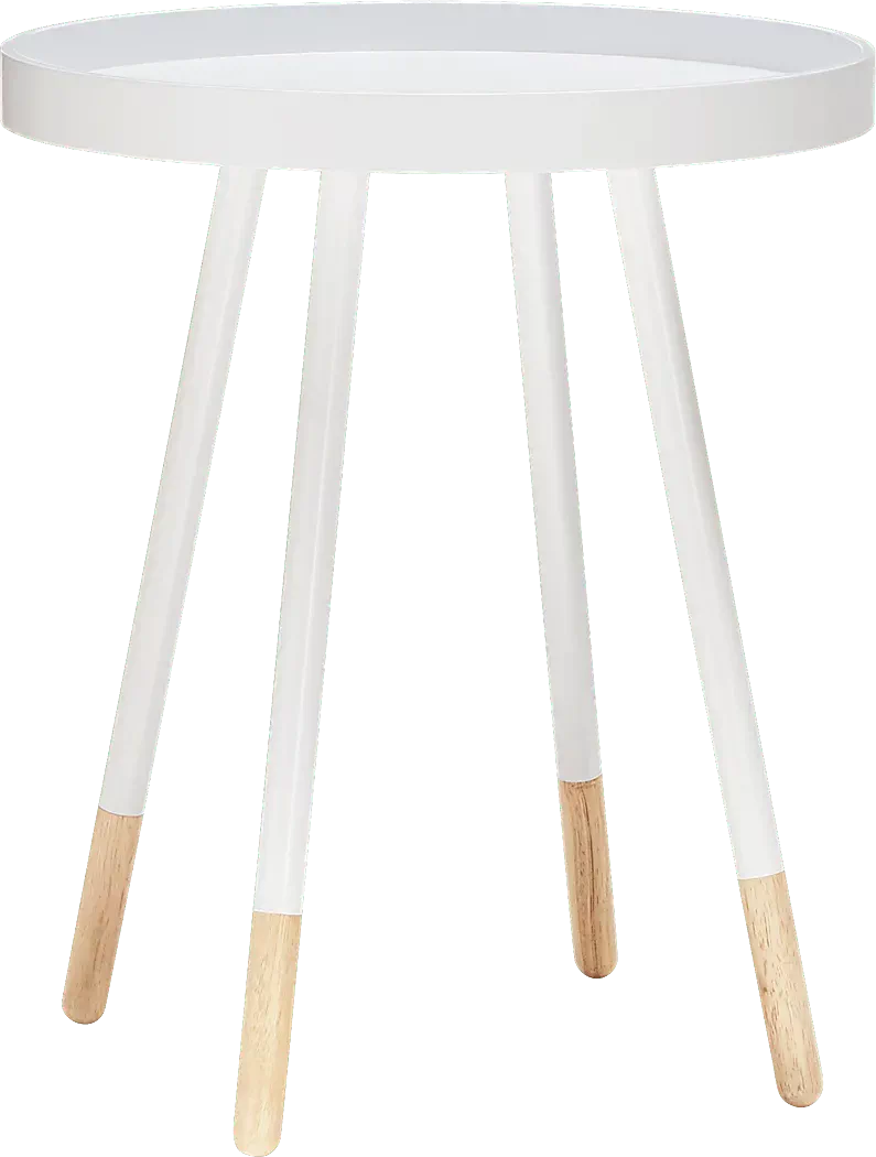 SibleyLaneWhiteAccentTable