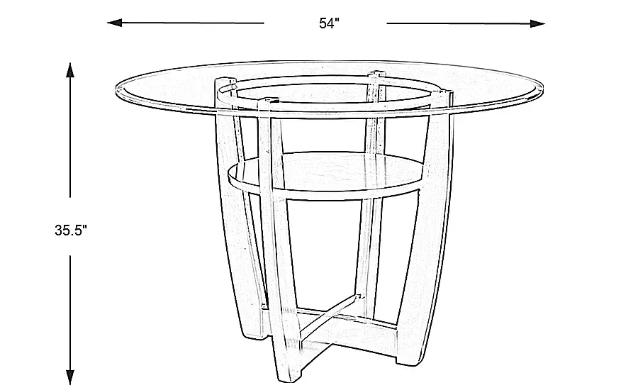 CiaraEspresso54in.RoundCounterHeightDiningTable 4 CiaraEspresso54in.RoundCounterHeightDiningTable