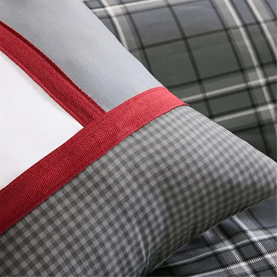ArigoGrayKingComforterSet 6 ArigoGrayKingComforterSet