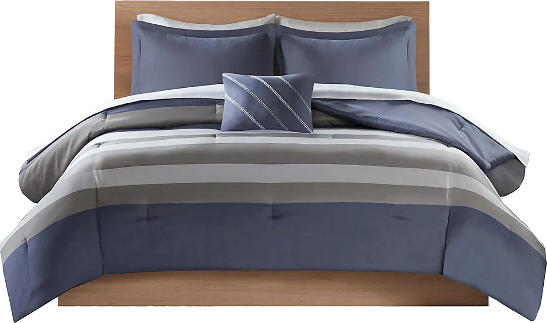 OharaGrayQueenComforterSet 1 OharaGrayQueenComforterSet