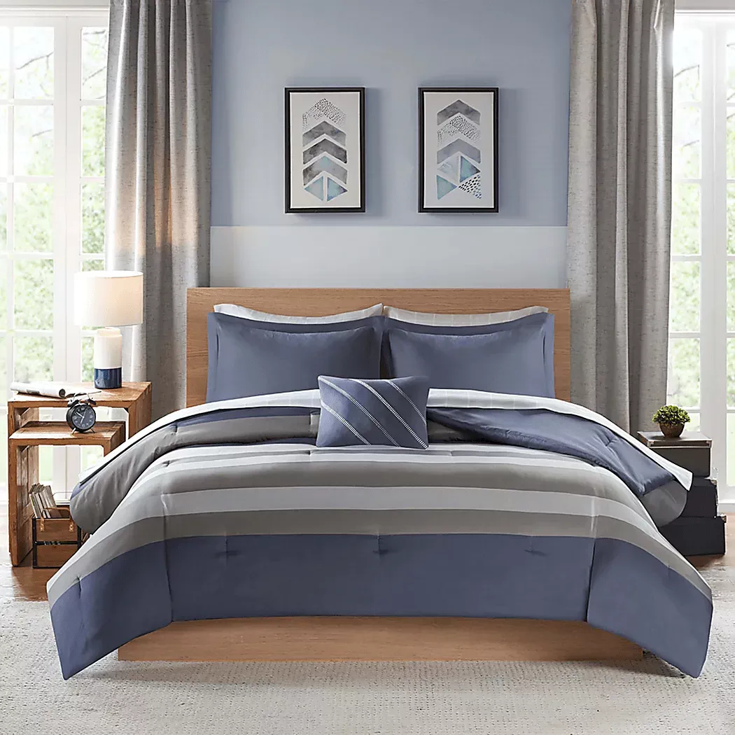 OharaGrayQueenComforterSet 2 OharaGrayQueenComforterSet