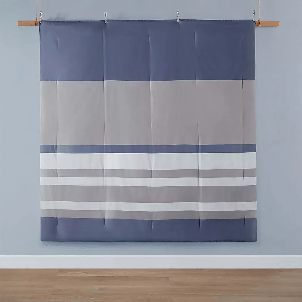 OharaGrayQueenComforterSet 3 OharaGrayQueenComforterSet