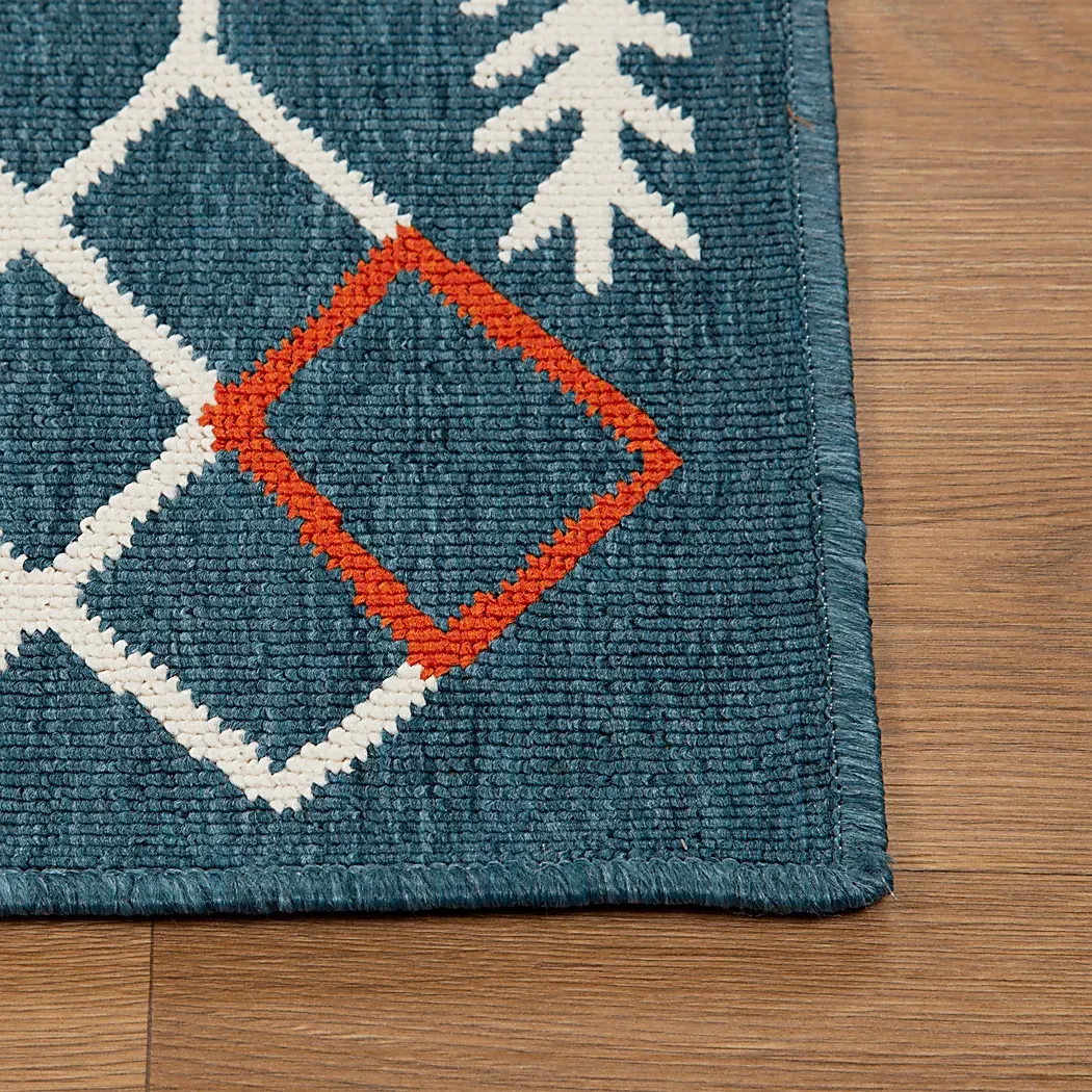 EvetteRiosBlackwoodBlue8'xx9'9Indoor/OutdoorRug 6 EvetteRiosBlackwoodBlue8'xx9'9Indoor/OutdoorRug