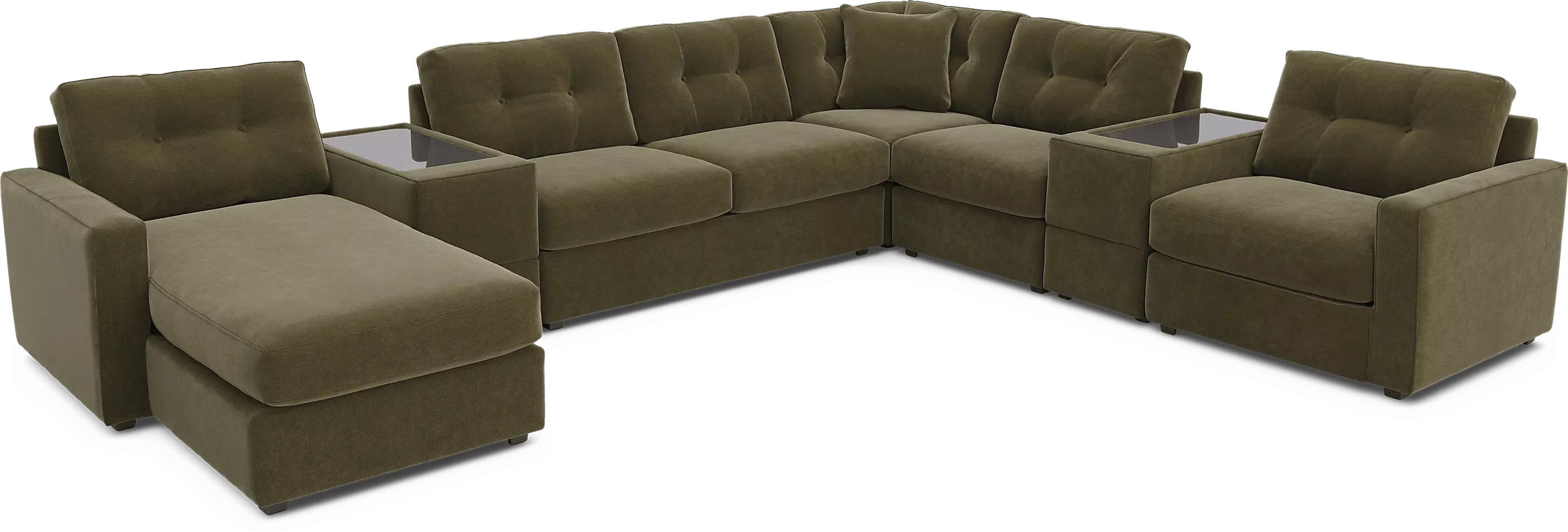 Moss7PcModularOneSleeper 1 Moss7PcModularOneSleeper