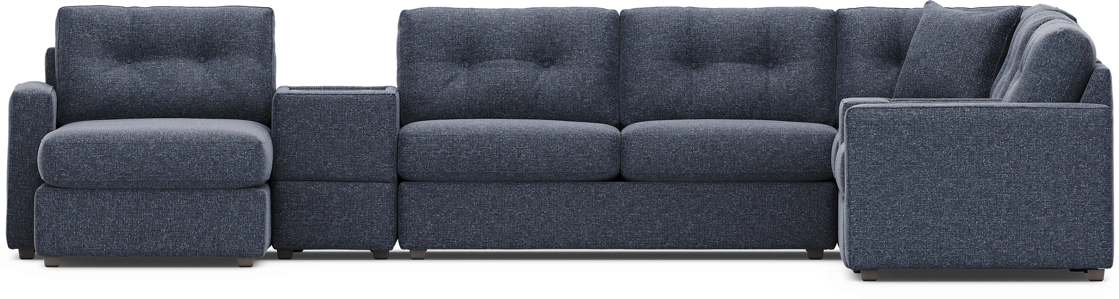 Navy7PcModularOneGelFoamSleeper 3 Navy7PcModularOneGelFoamSleeper