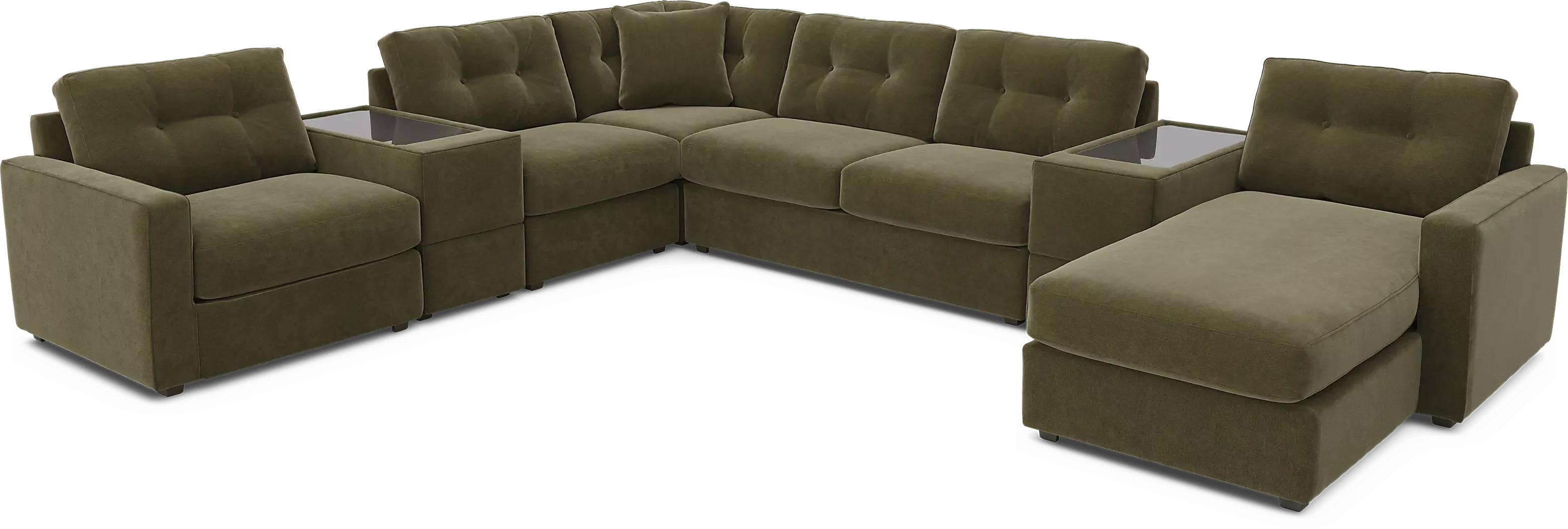 Moss7PcModularOneSleeper 1 Moss7PcModularOneSleeper