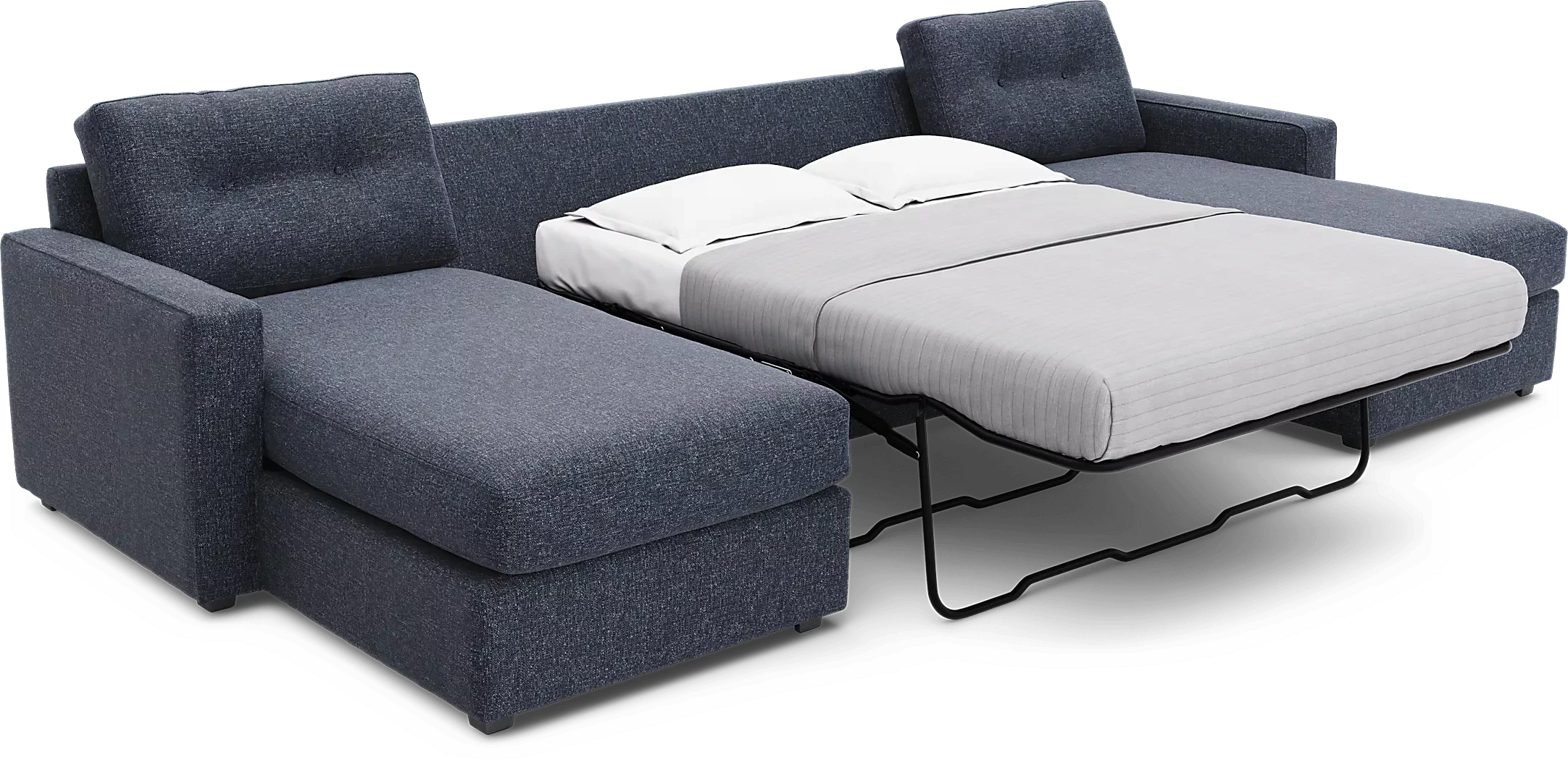 Navy3PcModularOneGelFoamSleeper 2 Navy3PcModularOneGelFoamSleeper