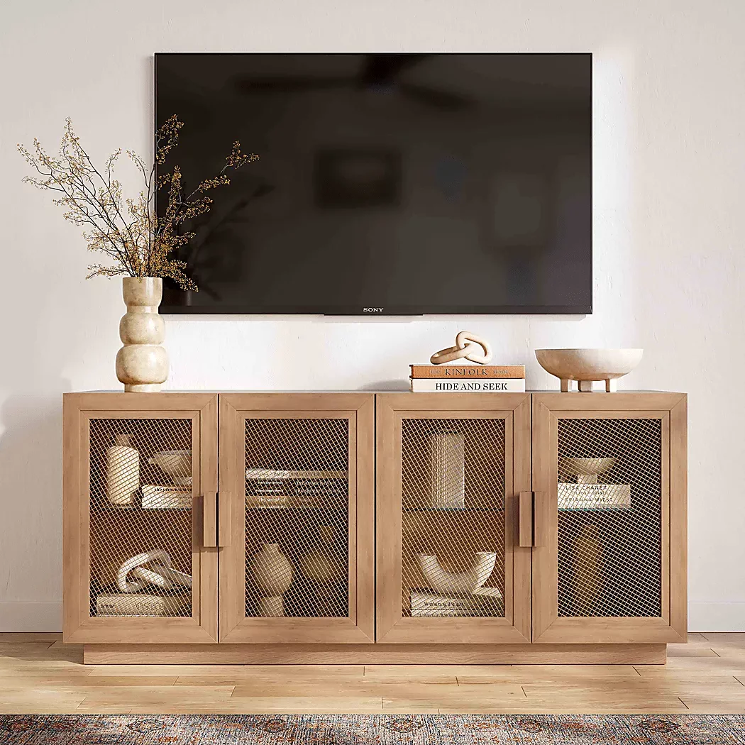 SanpatBrown72.5in.Console 2 SanpatBrown72.5in.Console