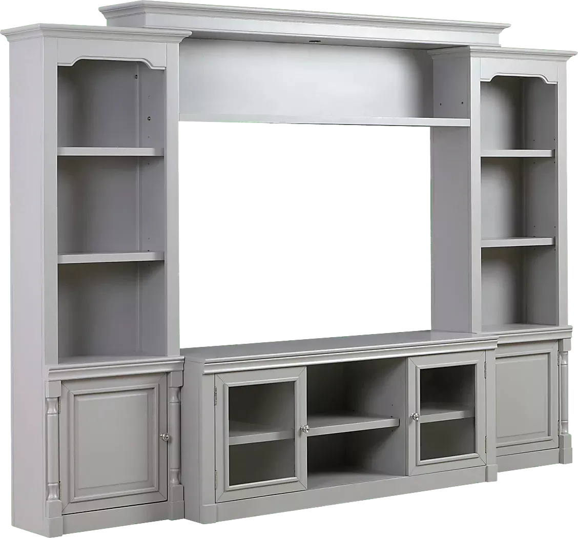 BeidimanIGray4PcWallUnitwith104.5in.Console 9 BeidimanIGray4PcWallUnitwith104.5in.Console