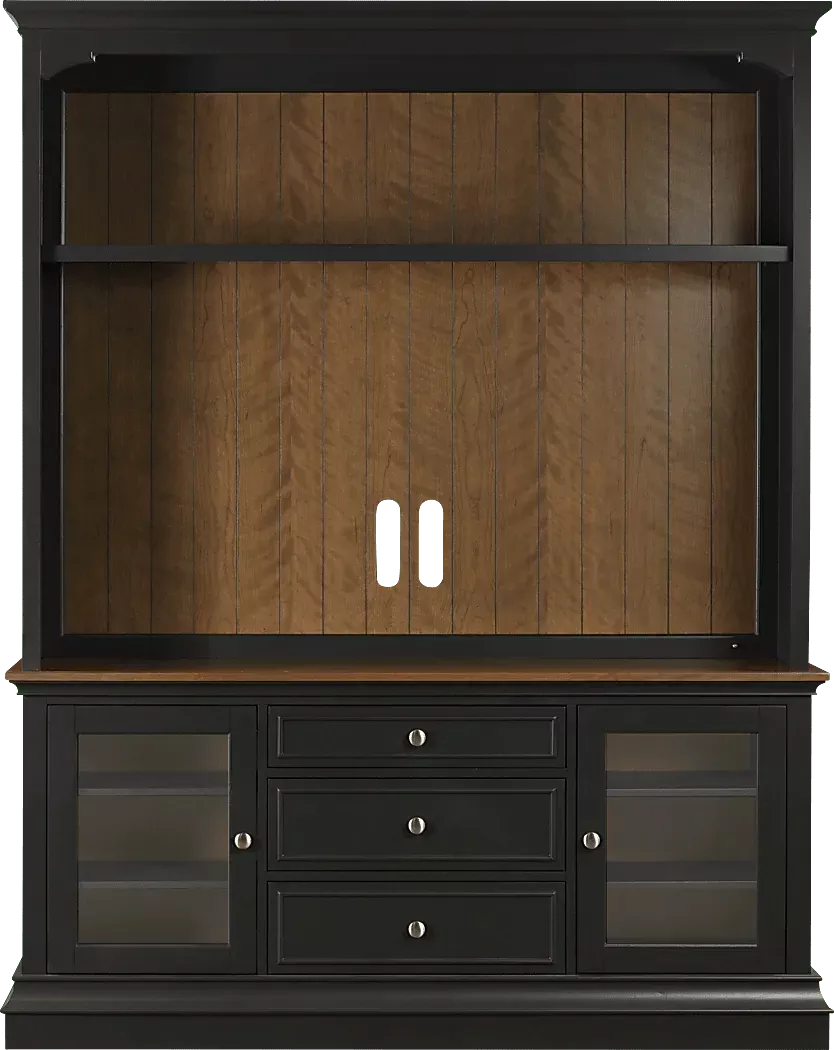AlbermarleCharcoal2PcWallUnitwith68.5in.Console 3 AlbermarleCharcoal2PcWallUnitwith68.5in.Console