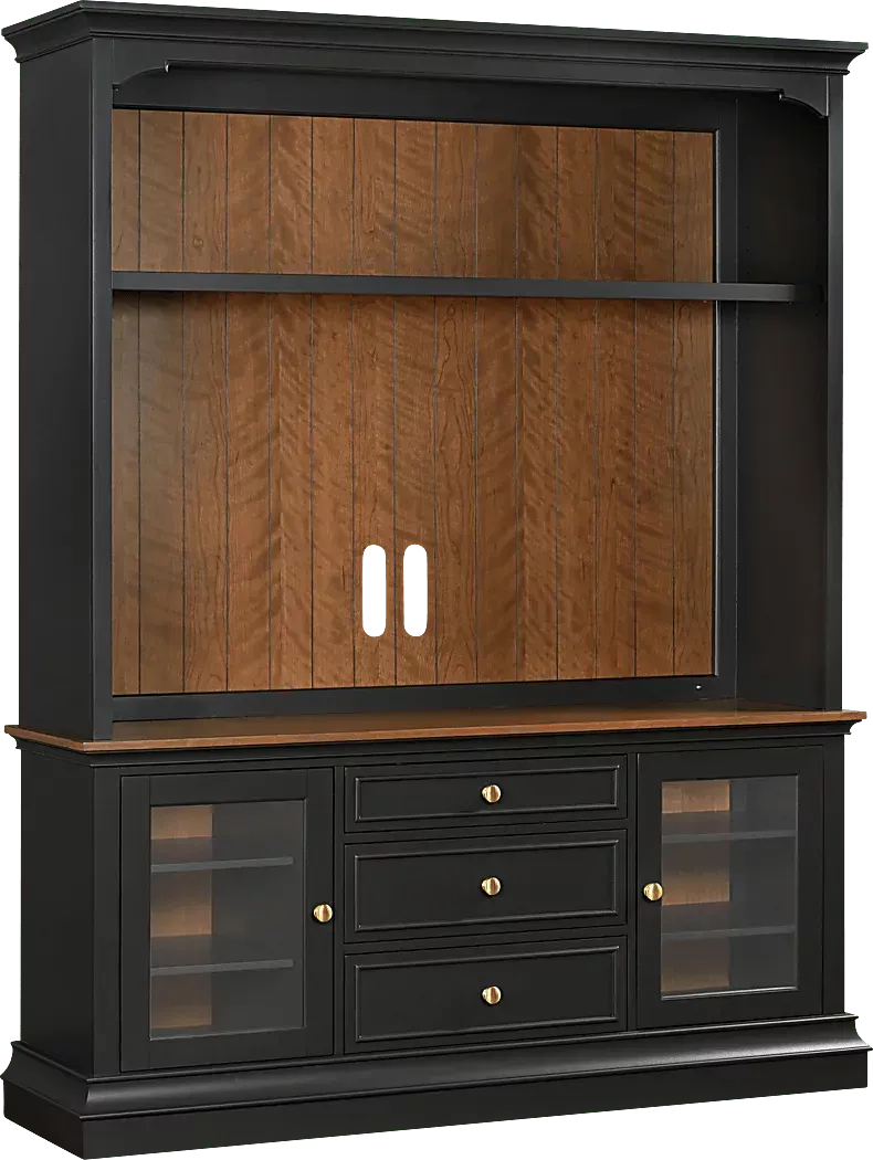 AlbermarleCharcoal2PcWallUnitwith68.5in.Console 4 AlbermarleCharcoal2PcWallUnitwith68.5in.Console
