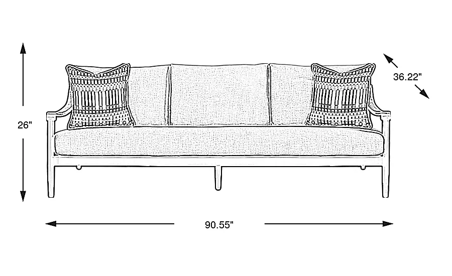 HarloweBlackOutdoorSofawithDoveCushions 4 HarloweBlackOutdoorSofawithDoveCushions