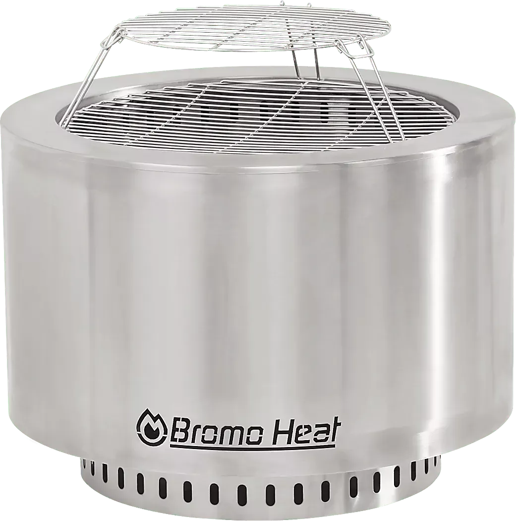 BromoHeatStainlessSteelSmokelessFirePit 3 BromoHeatStainlessSteelSmokelessFirePit