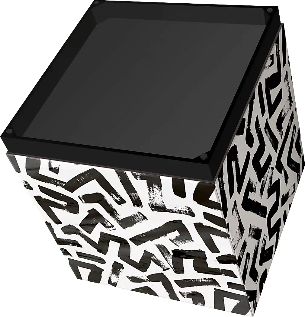 RenetaBlackAccentTable 6 RenetaBlackAccentTable