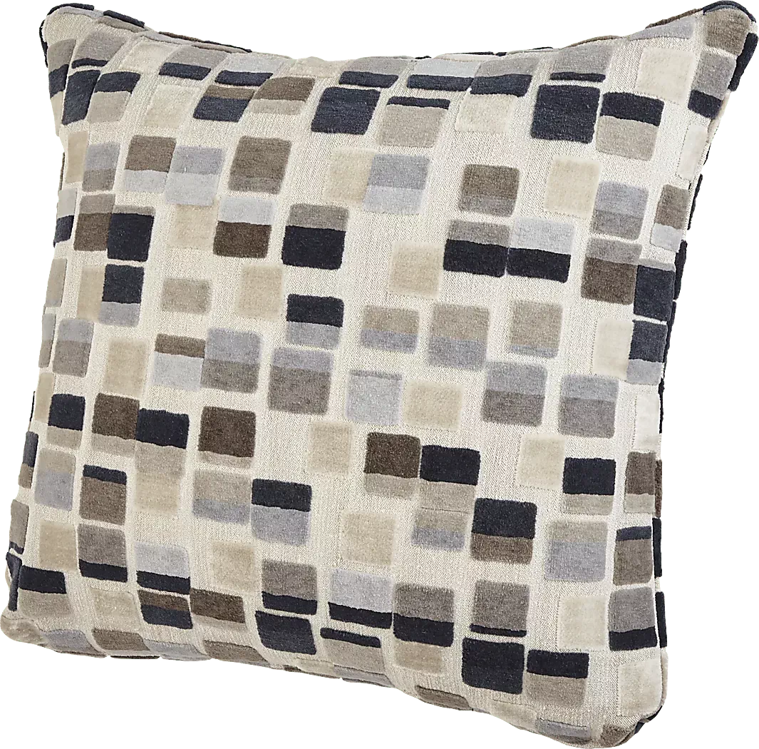 BlocksIndigoPillow,SetofTwo 2 BlocksIndigoPillow,SetofTwo