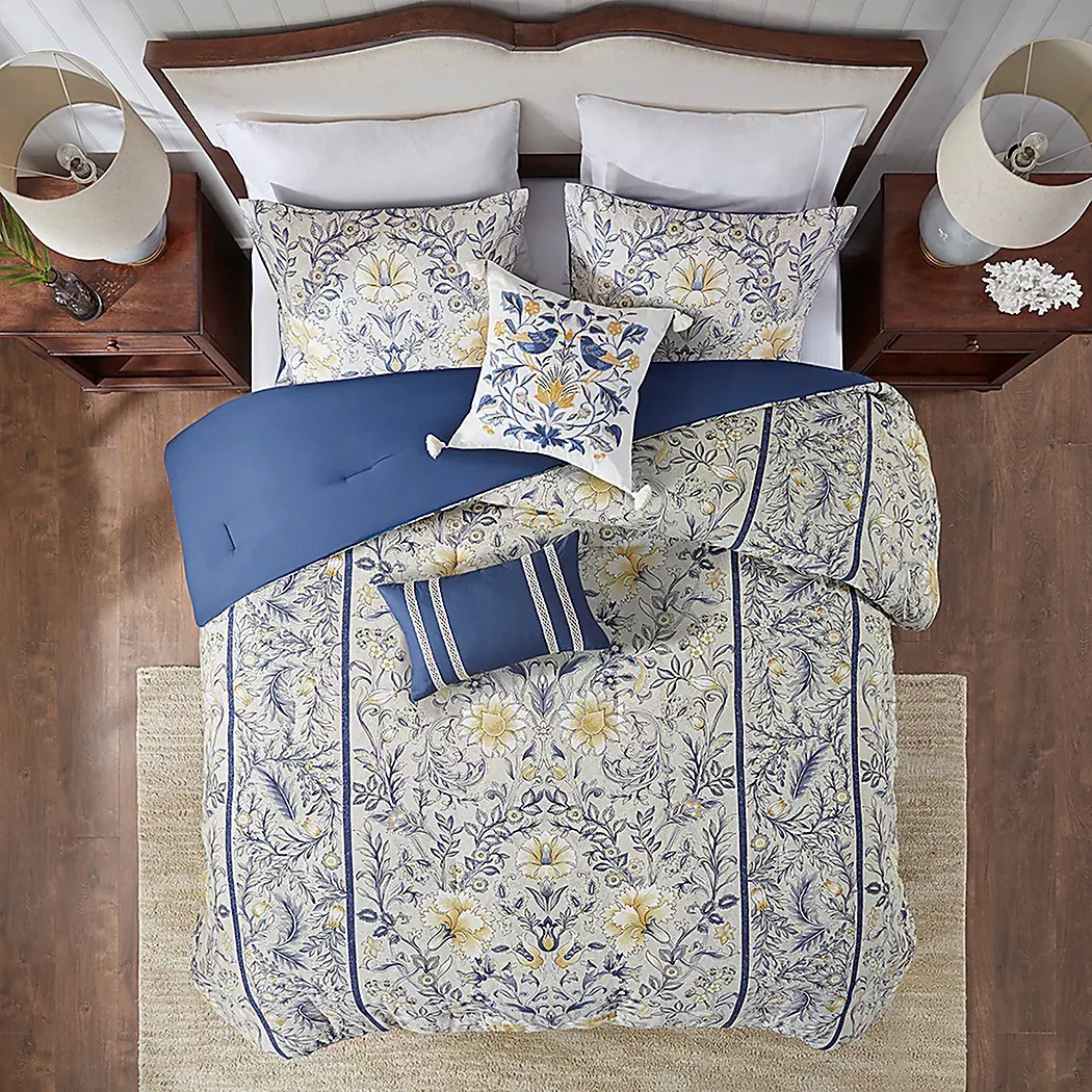 BelenneMulti6pcFullComforterSet 4 BelenneMulti6pcFullComforterSet