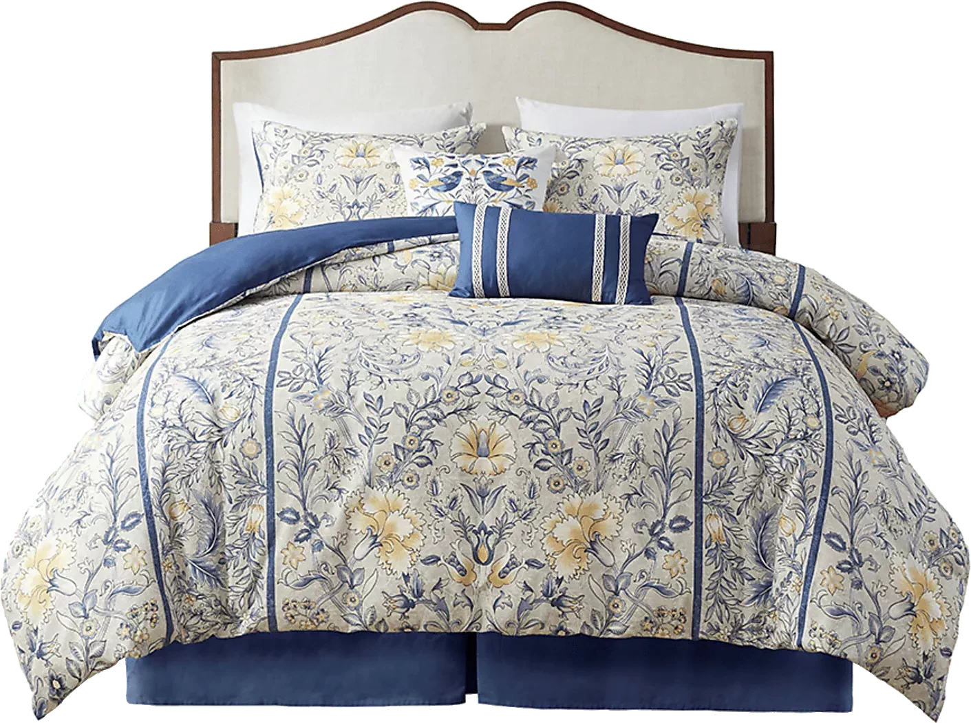 BelenneMulti6pcKingComforterSet 1 BelenneMulti6pcKingComforterSet