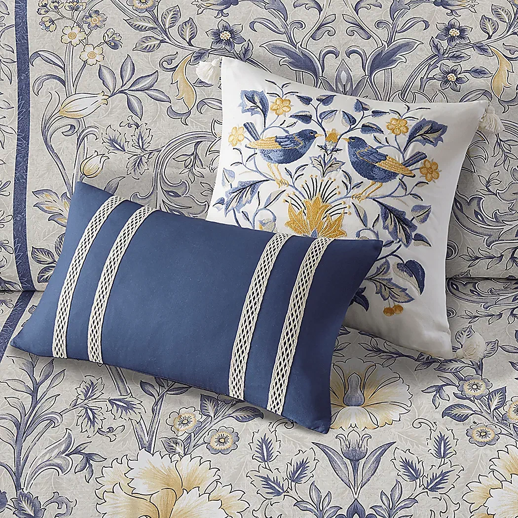 BelenneMulti6pcKingComforterSet 8 BelenneMulti6pcKingComforterSet