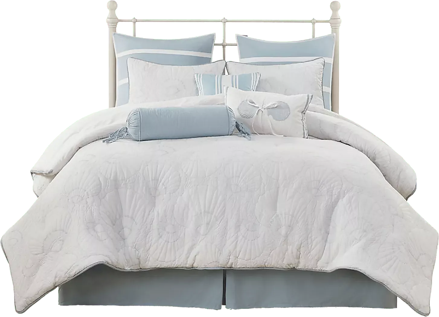 EmilisaWhiteQueenComforterSet 1 EmilisaWhiteQueenComforterSet