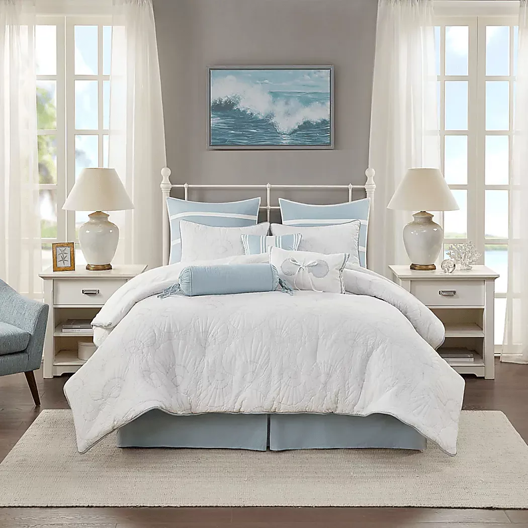 EmilisaWhiteQueenComforterSet 2 EmilisaWhiteQueenComforterSet