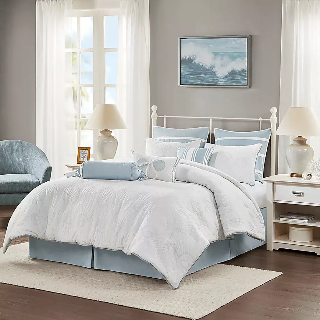 EmilisaWhiteQueenComforterSet 3 EmilisaWhiteQueenComforterSet