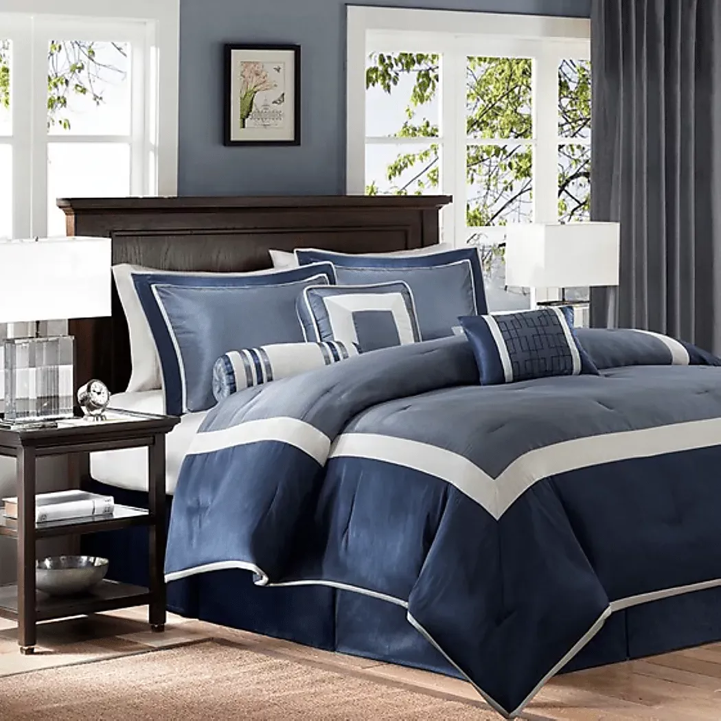 JameBlue7pcQueenComforterSet 3 JameBlue7pcQueenComforterSet