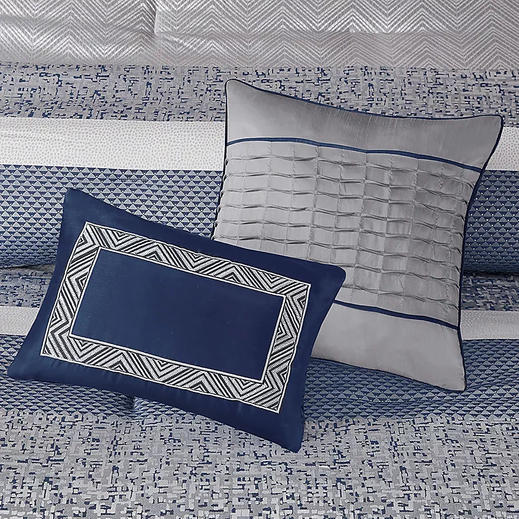 ZaiyahBlue7pcQueenComforterSet 6 ZaiyahBlue7pcQueenComforterSet