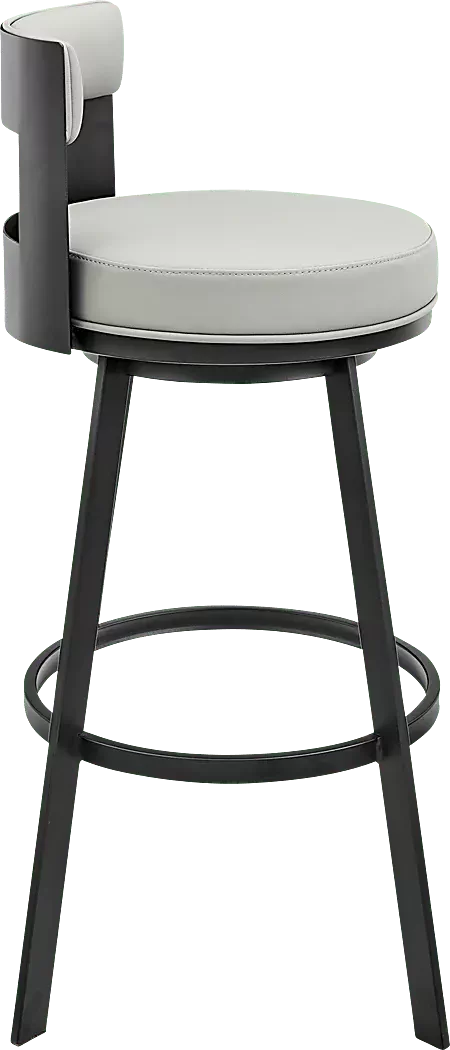 CamverGraySwivelBarstool 4 CamverGraySwivelBarstool