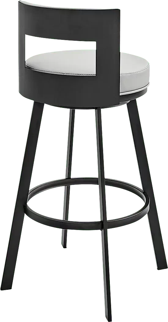 CamverGraySwivelBarstool 5 CamverGraySwivelBarstool