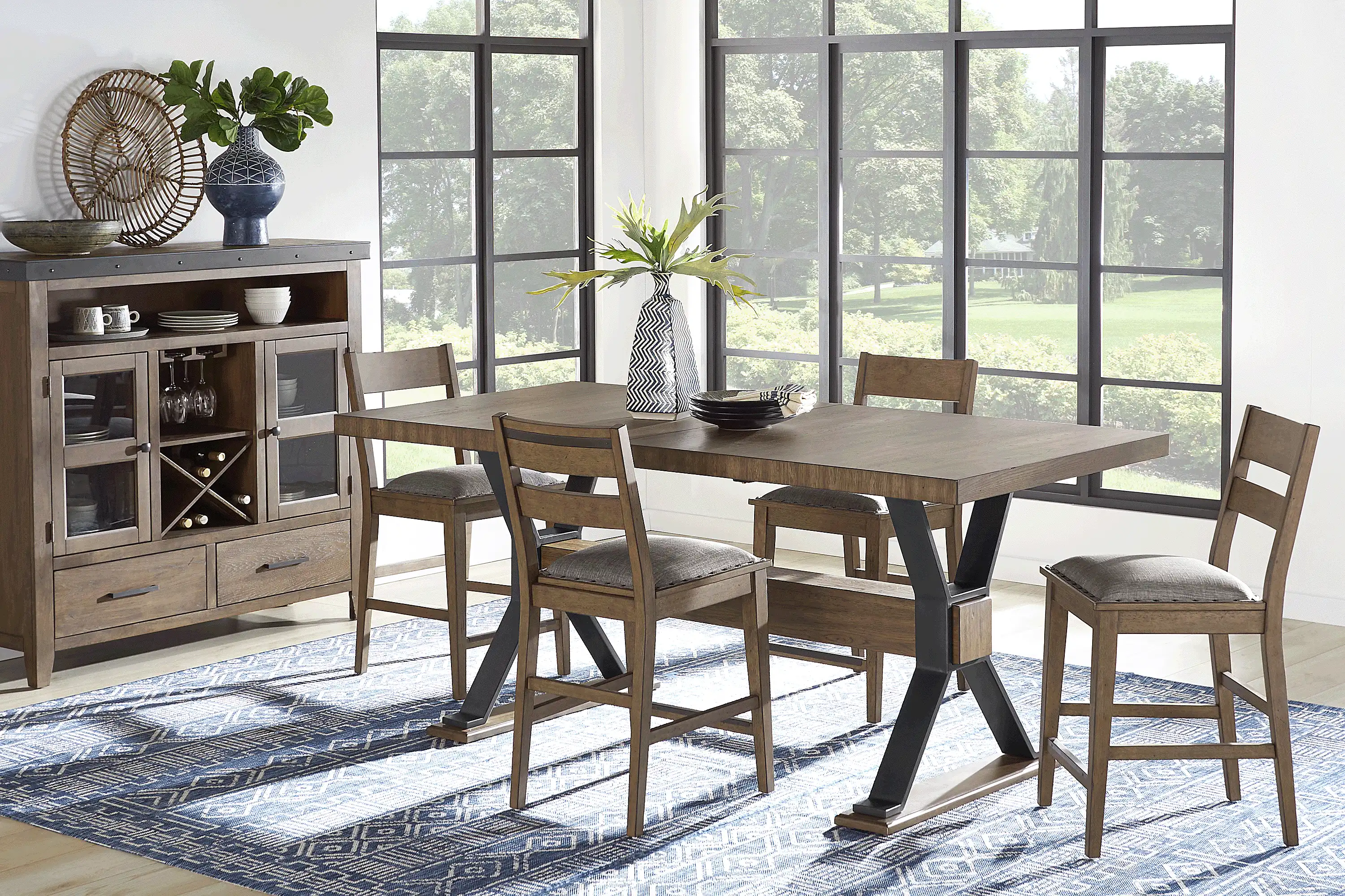 HazelnutWoodsBrownLadderbackCounterHeightStool 2 HazelnutWoodsBrownLadderbackCounterHeightStool