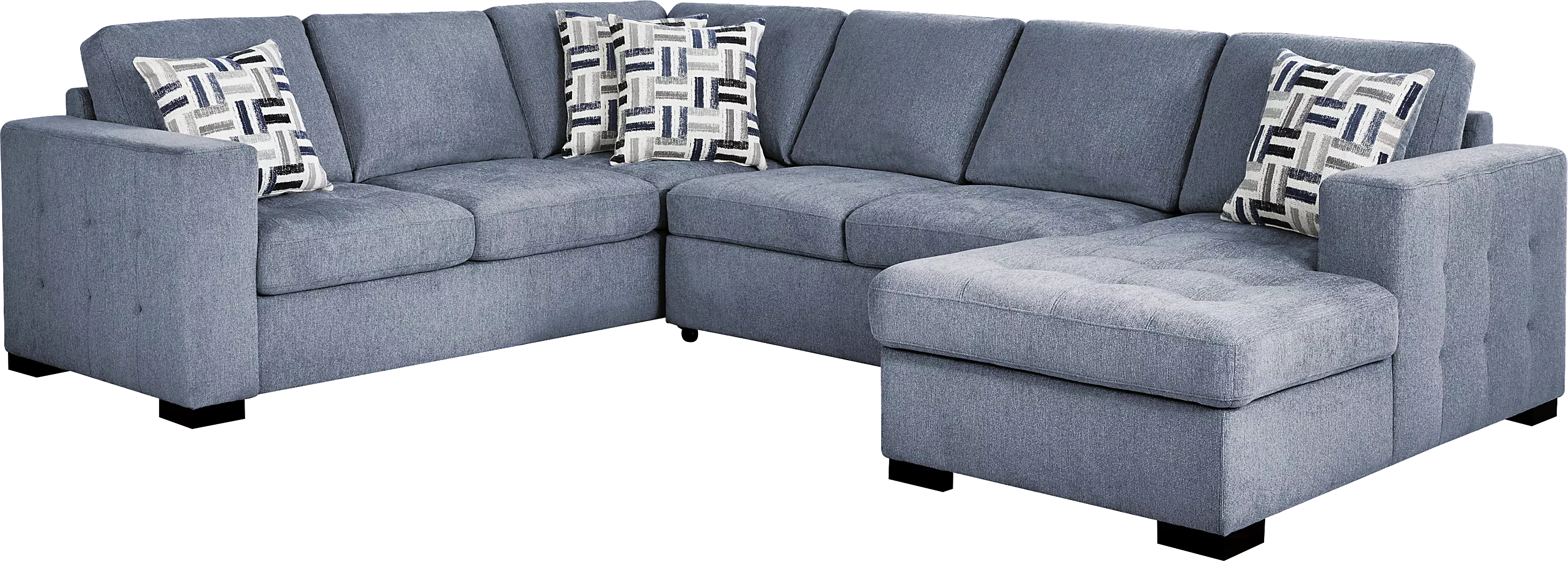 Geneva6PcSleeperLivingRoomSet 3 GenevaSleeperSectional