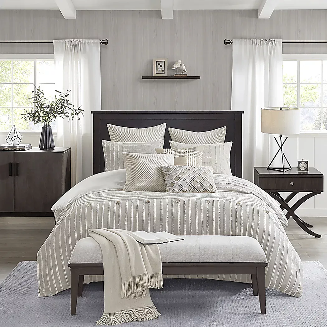 JennixIvoryKingComforterSet 2 JennixIvoryKingComforterSet
