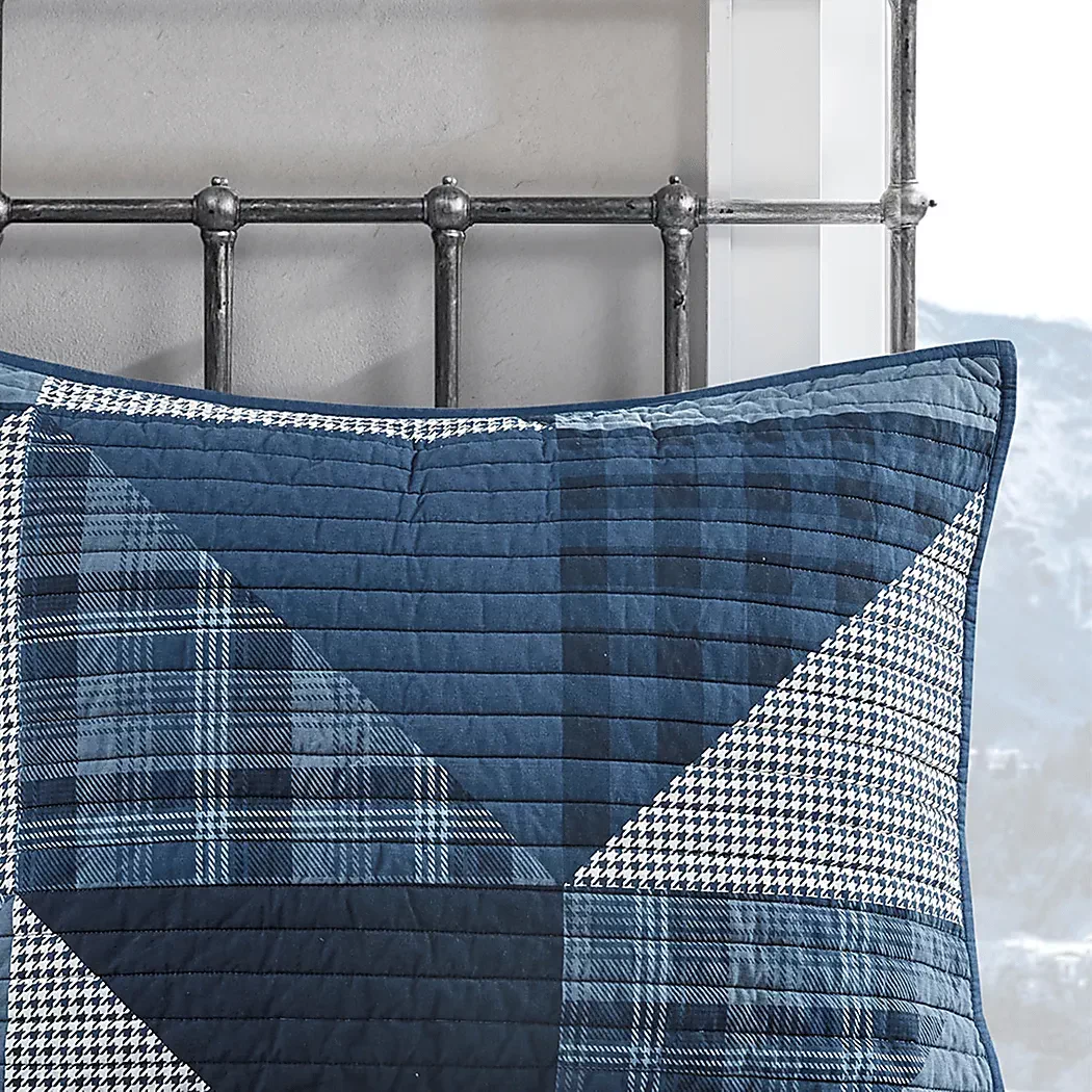 MikalaBlue3pcFull/QueenQuiltSet 5 MikalaBlue3pcFull/QueenQuiltSet