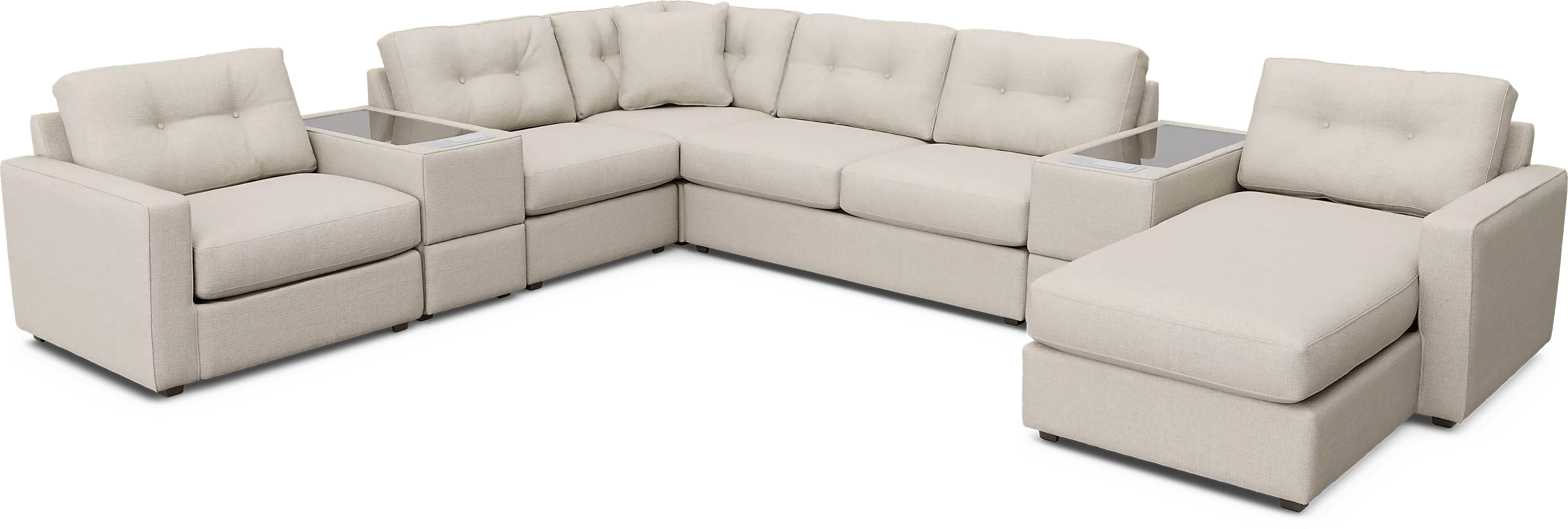 Oyster7PcModularOneSleeperwithMediaConsoles 1 Oyster7PcModularOneSleeperwithMediaConsoles