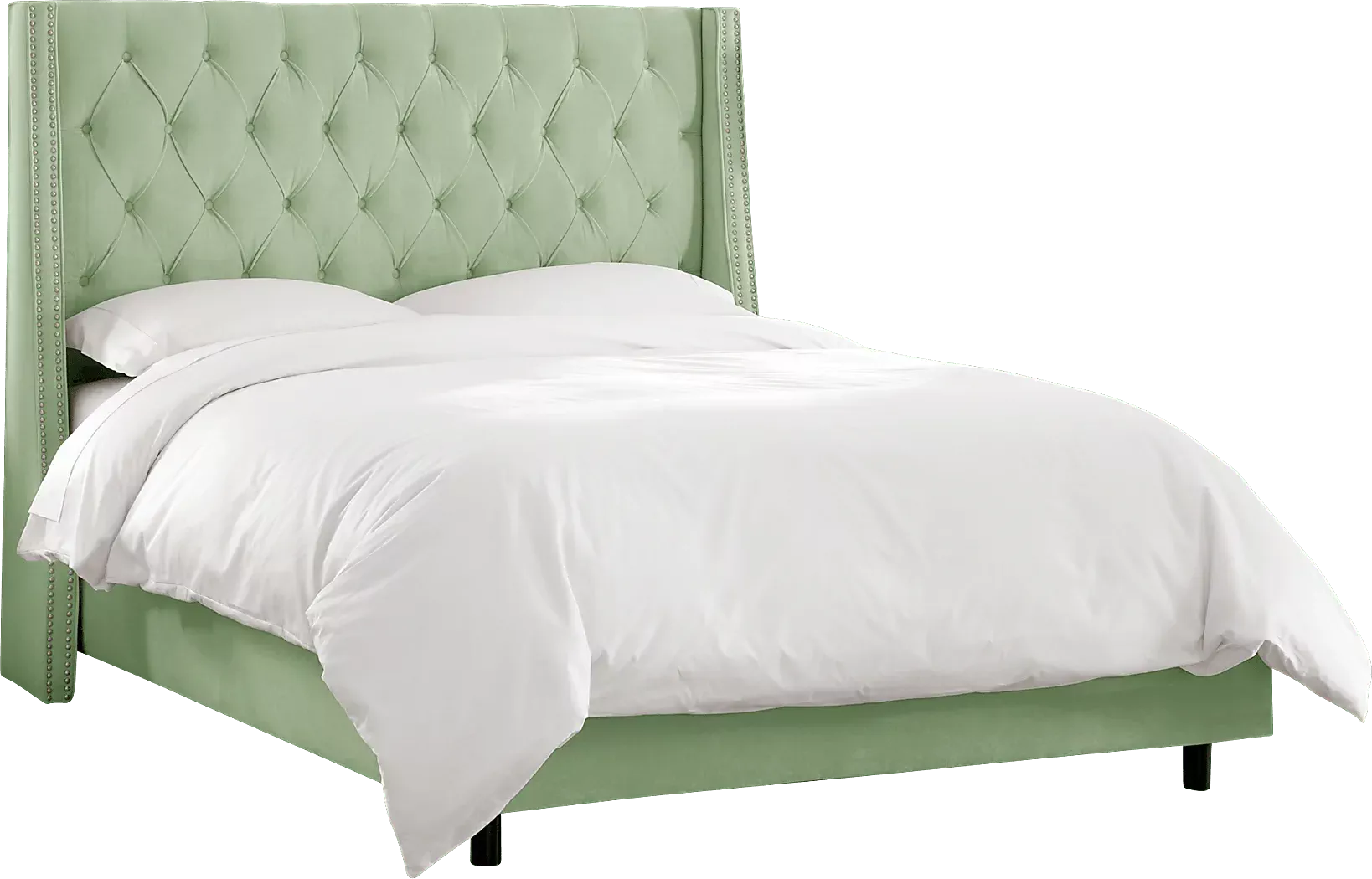 GaronneGreenKingBed 1 GaronneGreenKingBed
