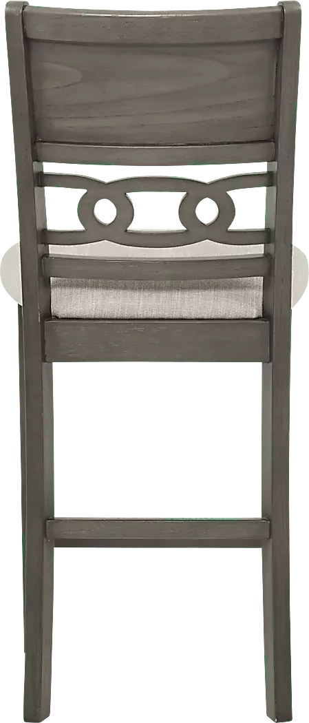 BrookgateGray5PcRoundCounterHeightDiningSet 5 BrookgateGrayCounterHeightStool