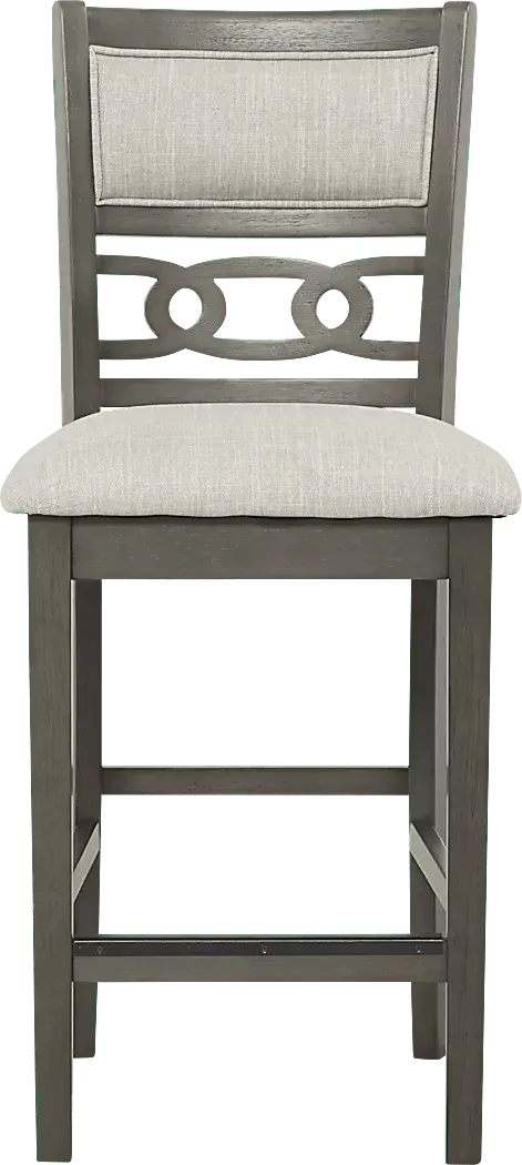 BrookgateGray5PcRoundCounterHeightDiningSet 6 BrookgateGrayCounterHeightStool